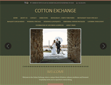 Tablet Screenshot of cottonexchangewi.com